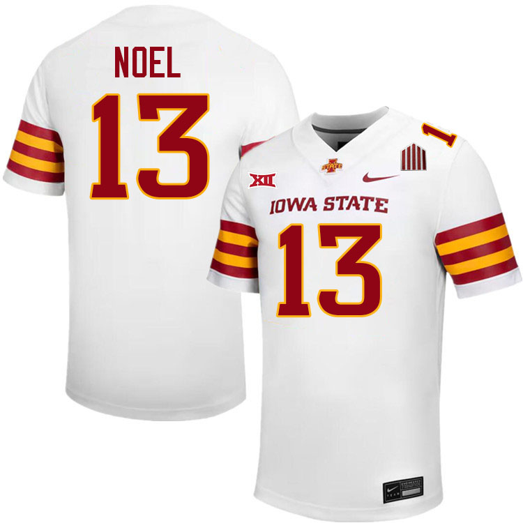 Jaylin Noel Jersey,Iowa State Cyclones #13 Jaylin Noel College Jersey Youth-White